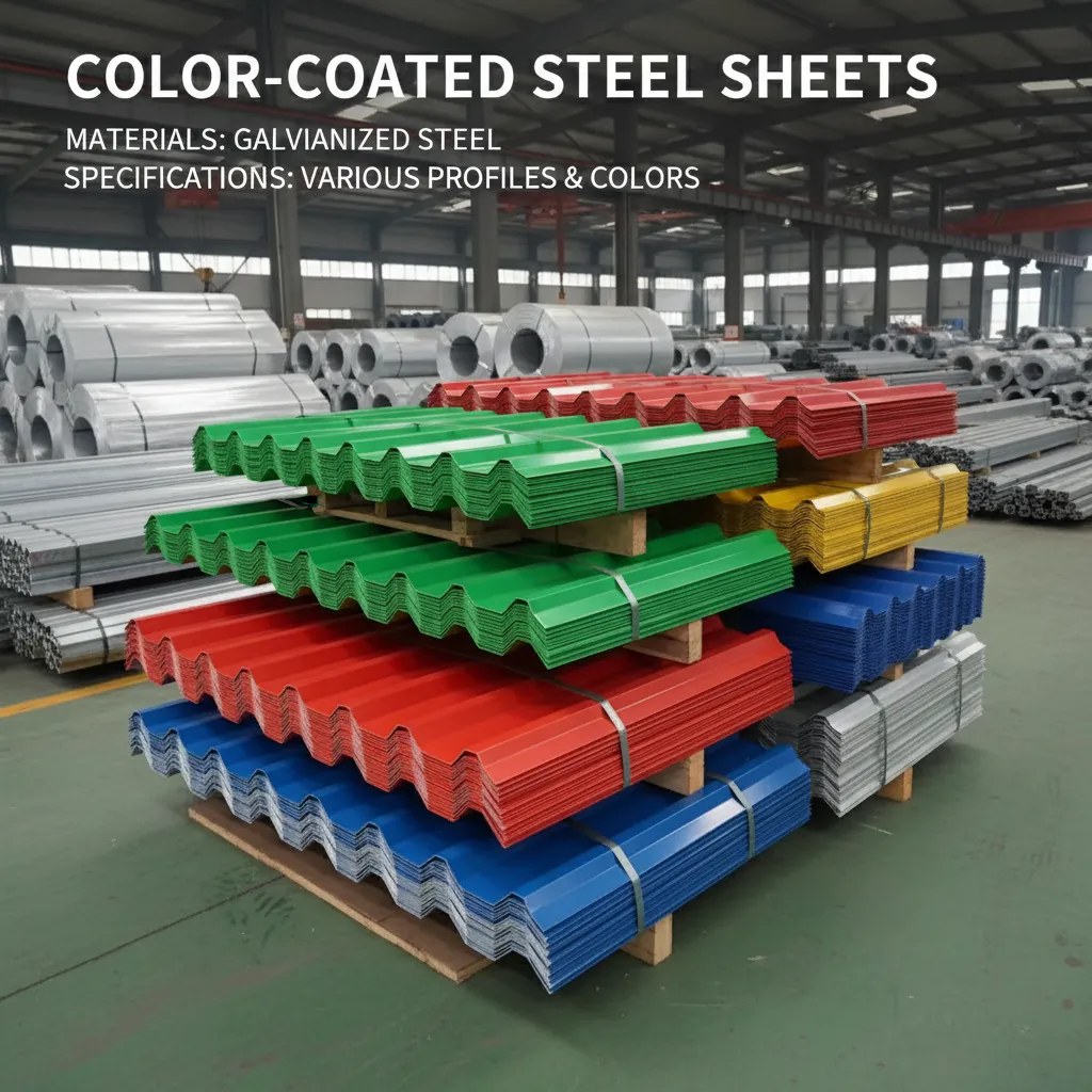 Environment friendly color steel sheet wholesale