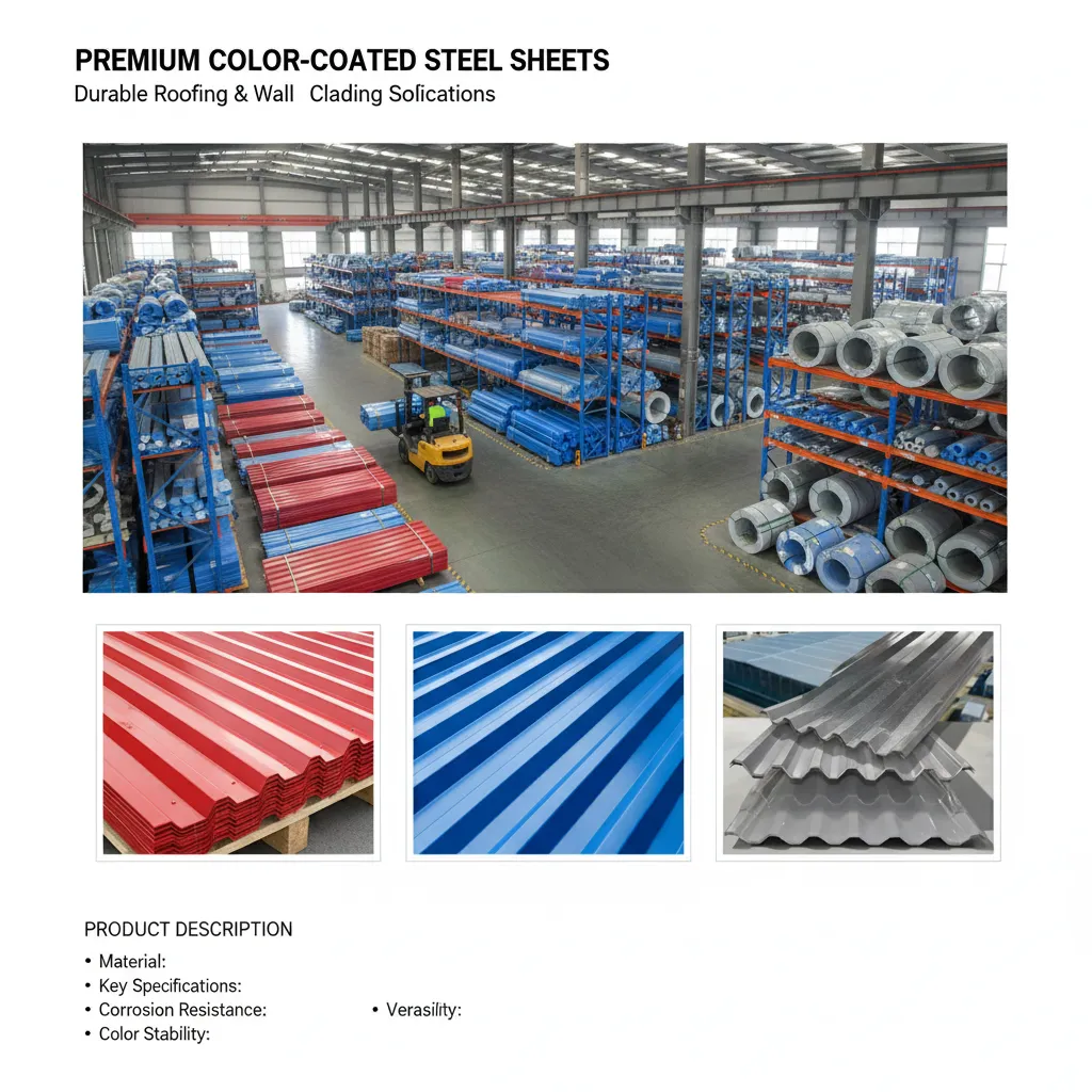 Thin cold rolled color steel sheet wholesale