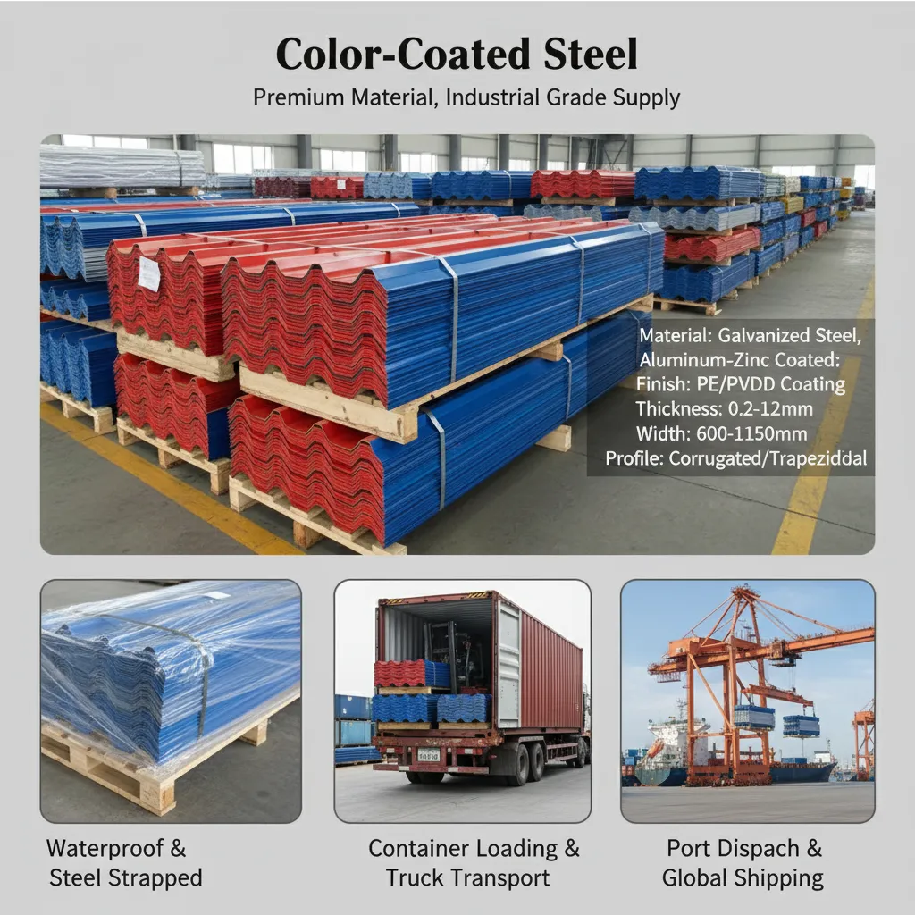 Construction exterior color steel sheet manufacturer