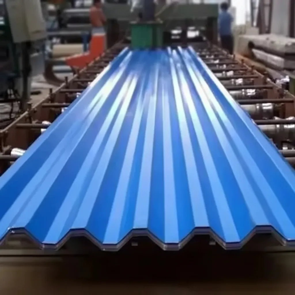 Metal roofing color steel sheet