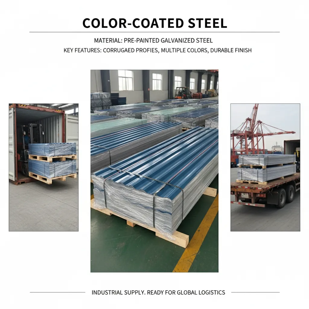 Prefab container color steel sheet supplier