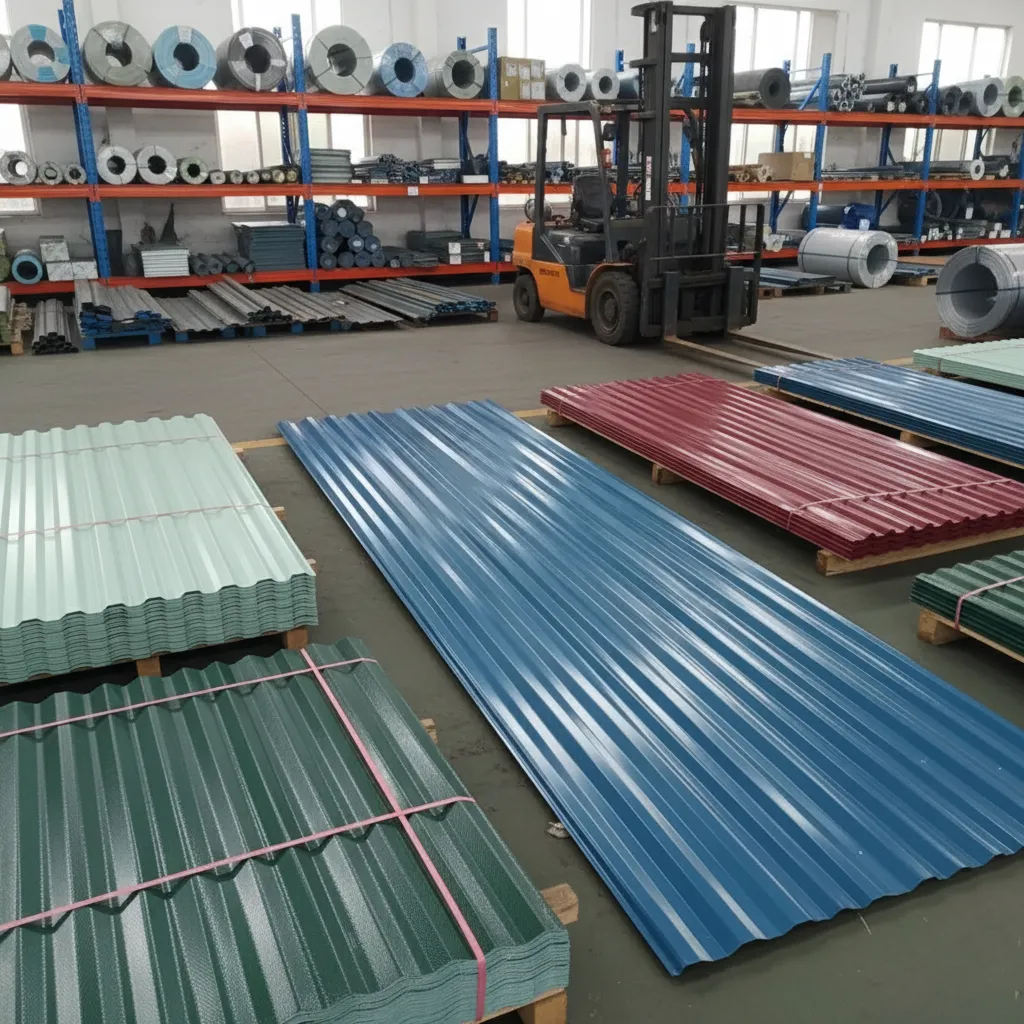 Prefab container color steel sheet factory