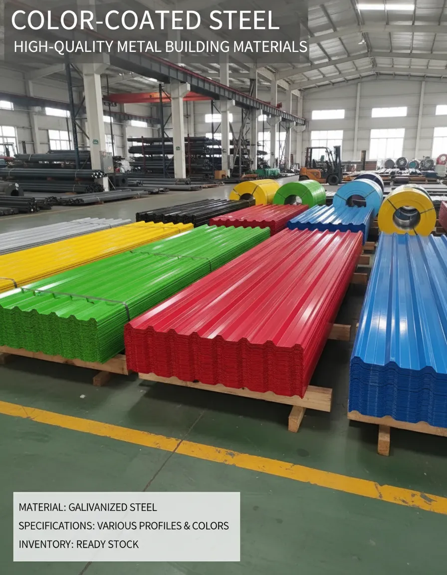 Engineering building color steel sheet wholesale
