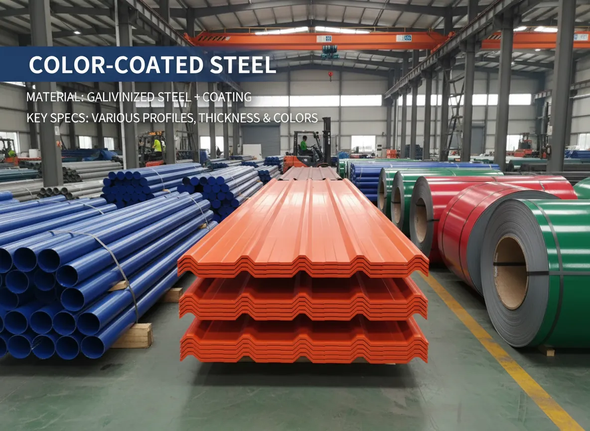 High hardness color steel sheet wholesale