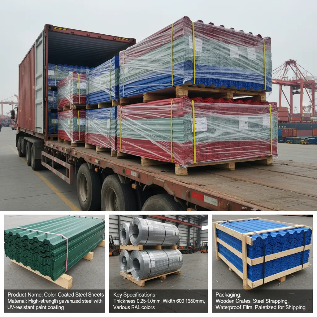 Agricultural shed color steel sheet supplier