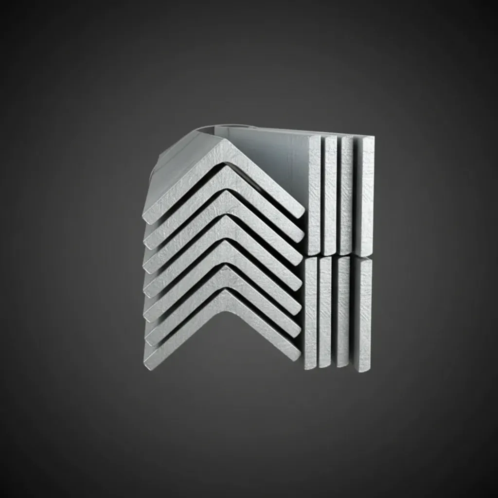 Stainless steel angle bar profile