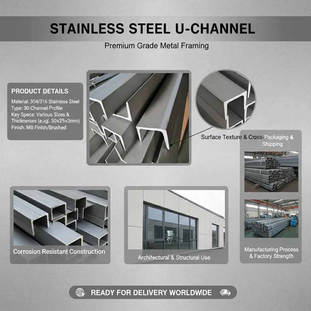 stainless steel channel profile supplier