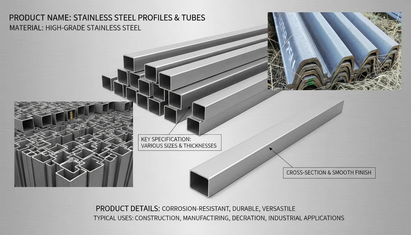 Stainless Steel U Channel Profile Manufacturer